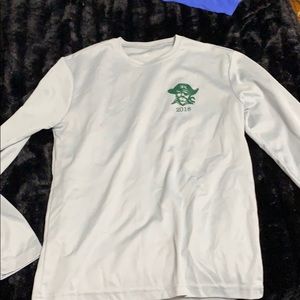 Dry fit long sleeve swimming t-shirt